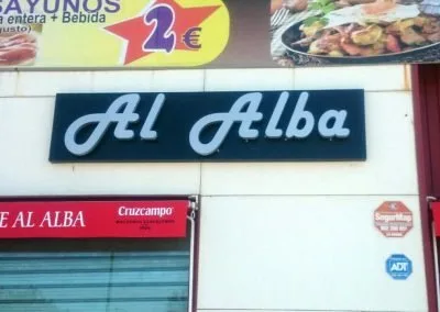 Galería de trabajos de Rótulos luminosos. Letras corpóreas. Sevilla LEDS rótulos e iluminación.
