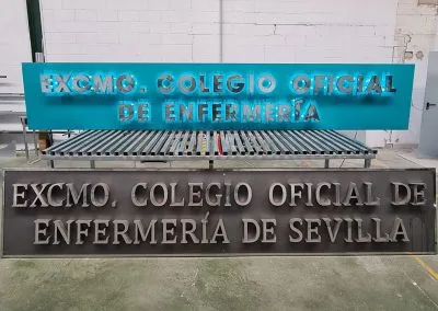 Galería de trabajos de Rótulos luminosos.