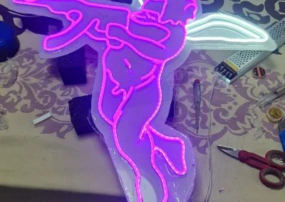 Galería de trabajos de rótulos luminosos