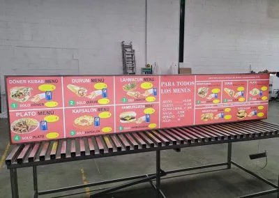 Galería de trabajos de rótulos luminosos