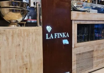 Galería de trabajos de rótulos luminosos